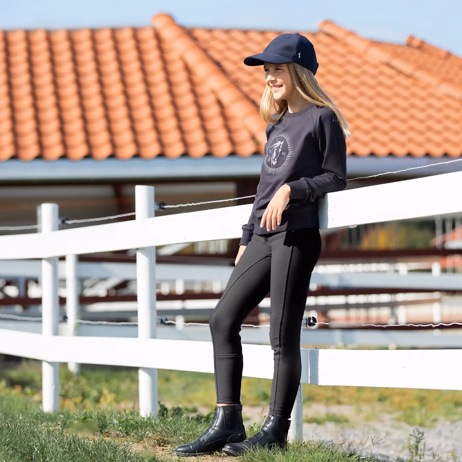 Horze Active Kids Silicone Full Seat Breeches