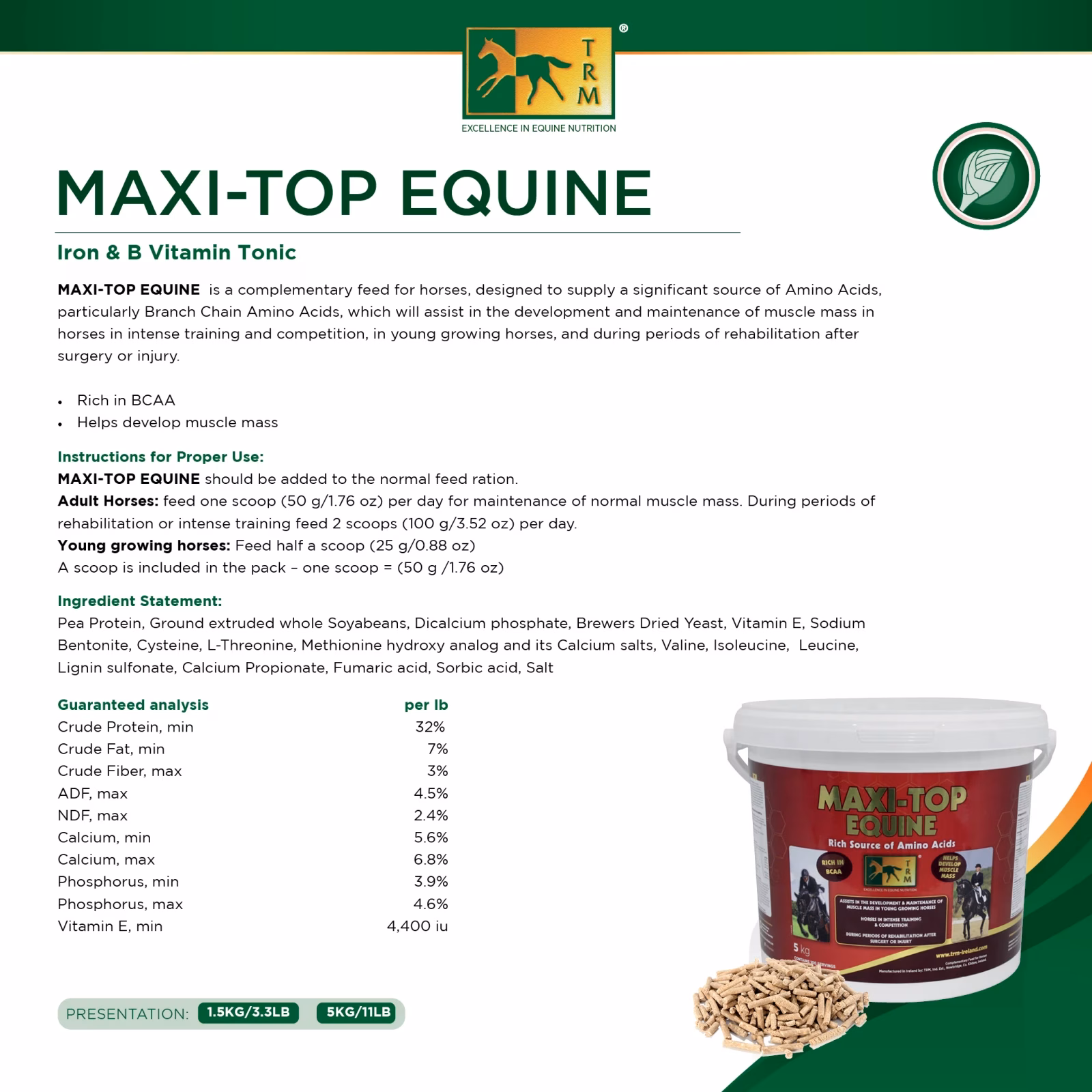 TRM Maxi-Top Equine