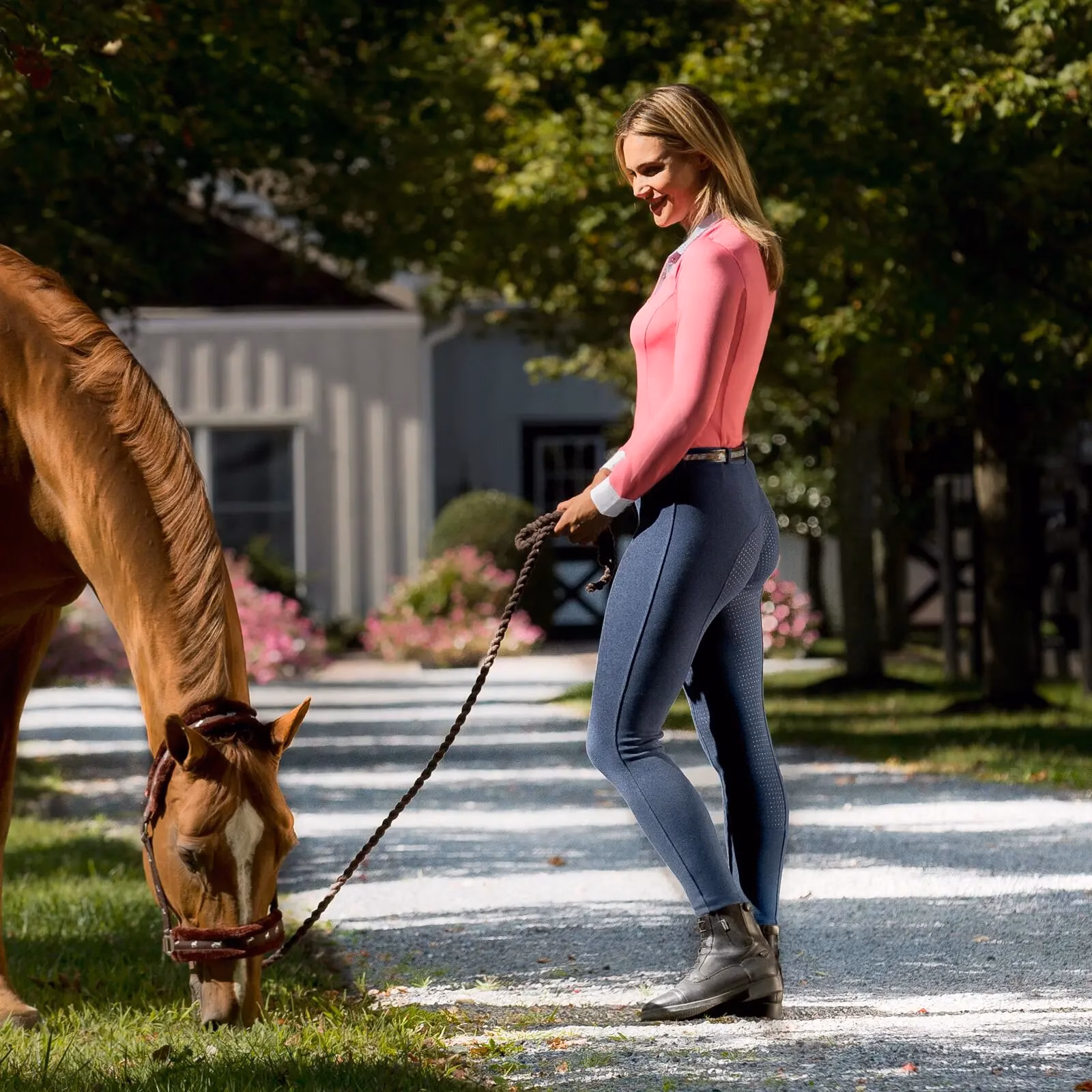 Horze Active Womens Silicone Full Seat Breeches