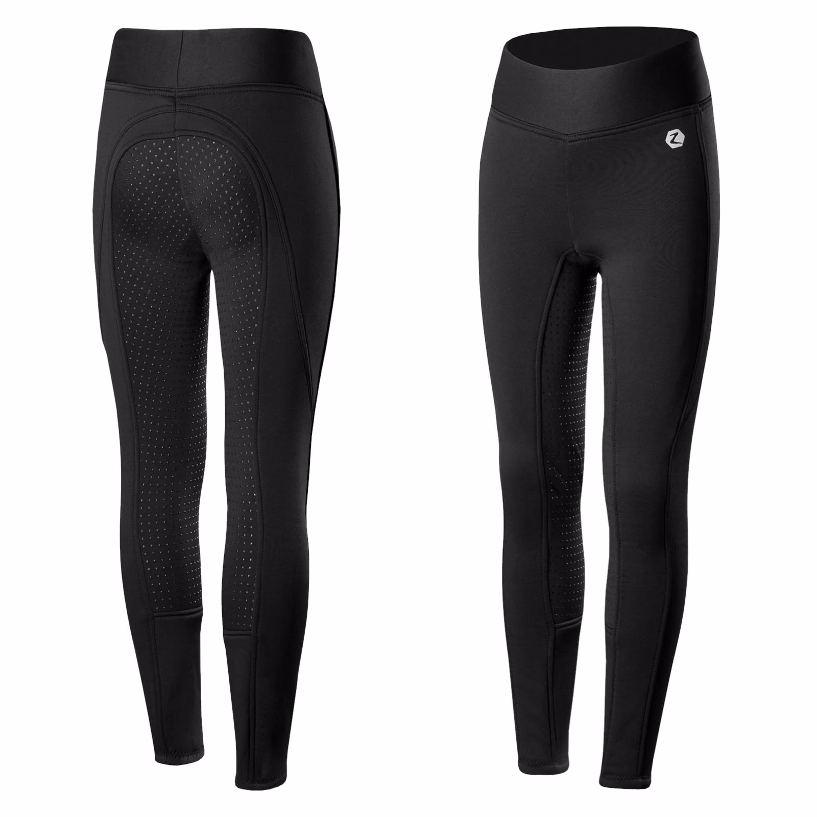 Horze Active Kids Silicone Full Seat Winter Tights