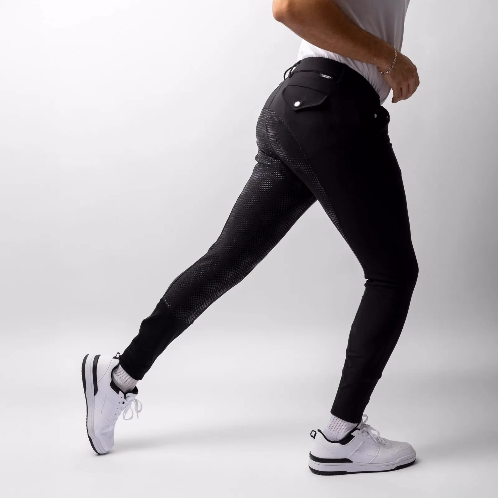 Horze Grand Prix Mens Silicone Grip Full Seat Breeches