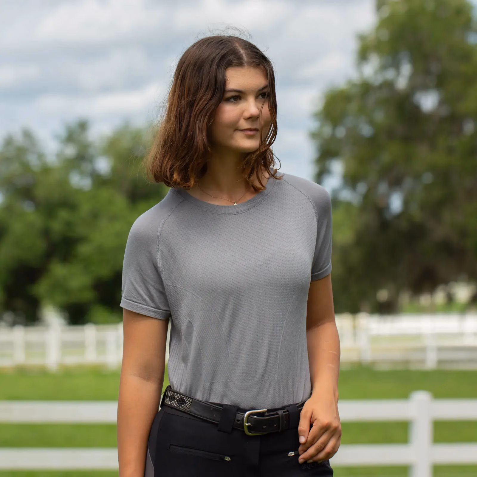 Equinavia Elin Womens Seamless Short Sleeve Top