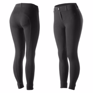Horze Ella Womens Pull-On Knee Patch Breeches