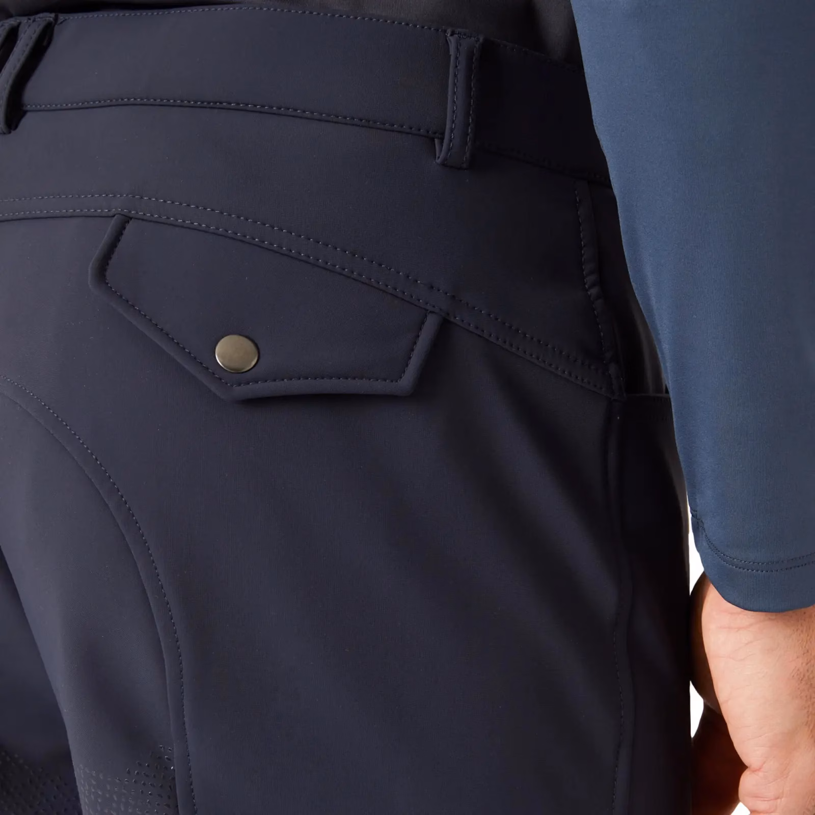 B Vertigo Damien Mens Thermo Silicone Full Seat Breeches