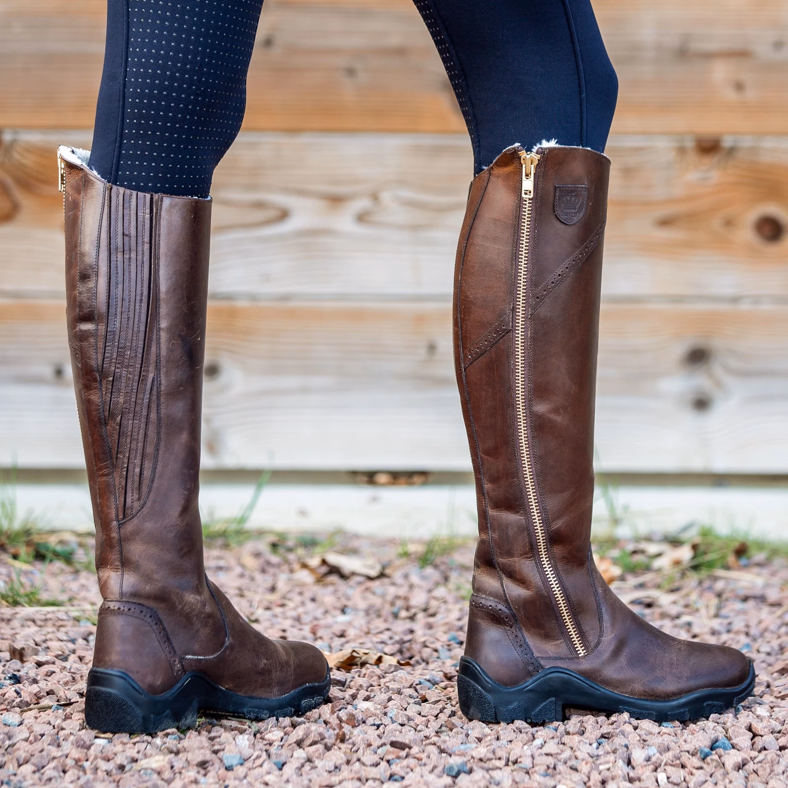 Horze Aspen Womens Winter Tall Boots