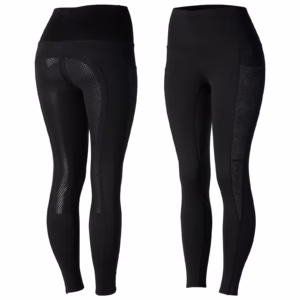 Horze Ramona Womens Reflective High Waist Winter Riding Tights