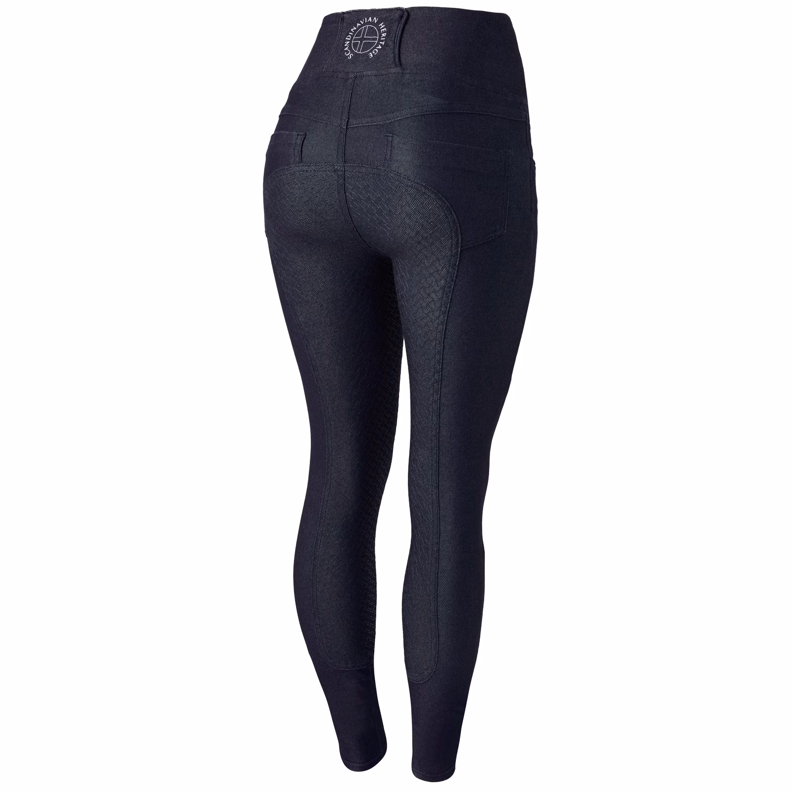Horze Katia Womens Denim Look Full Seat Tights
