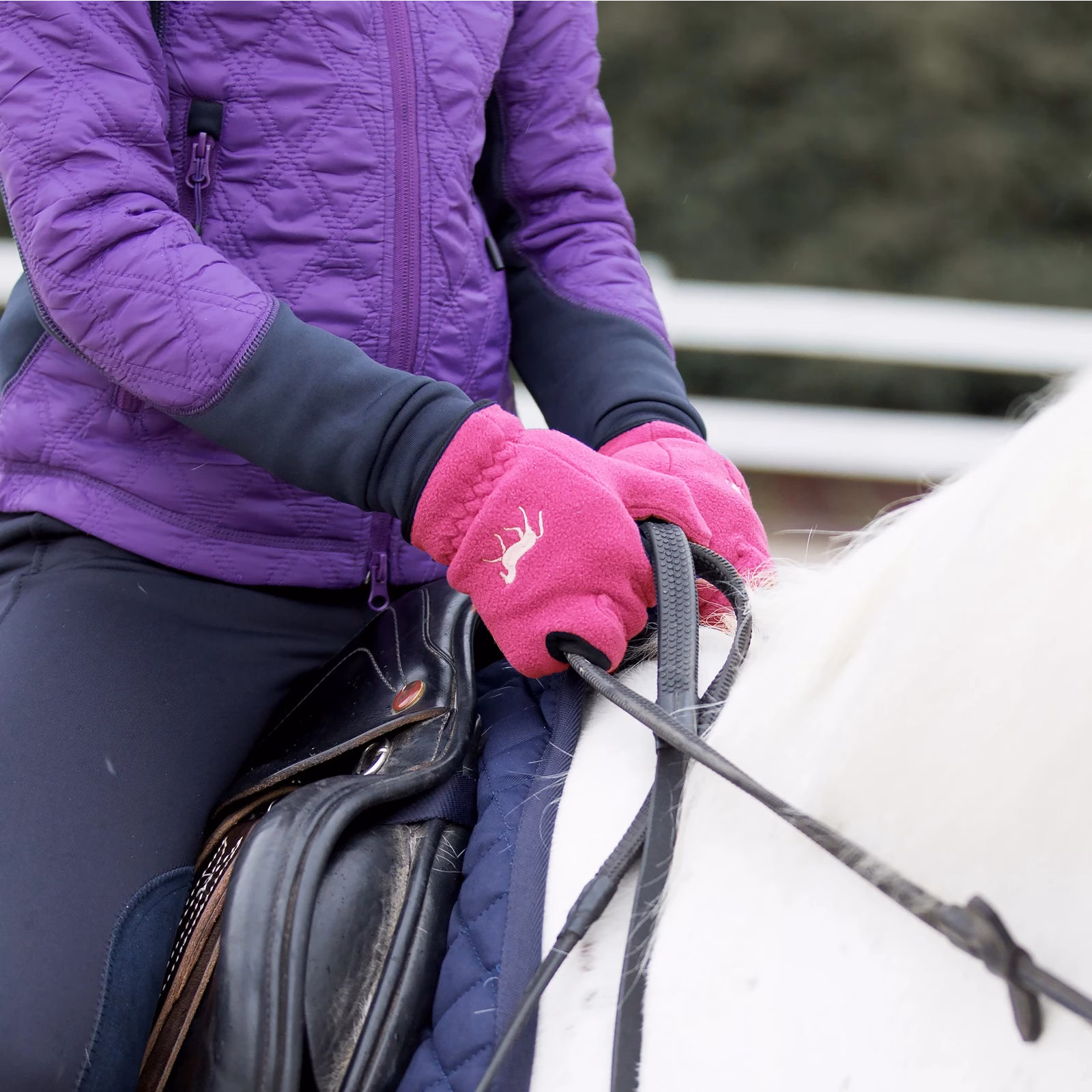 Horze Kids Gloves - Fleece
