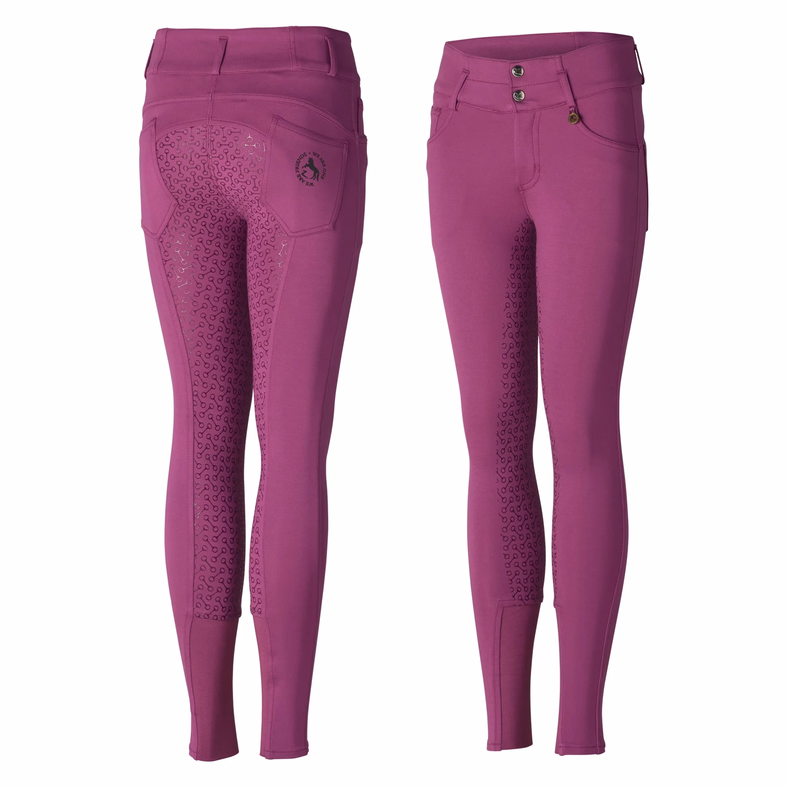 Horze Tara Kids High Waist Full Seat Breeches