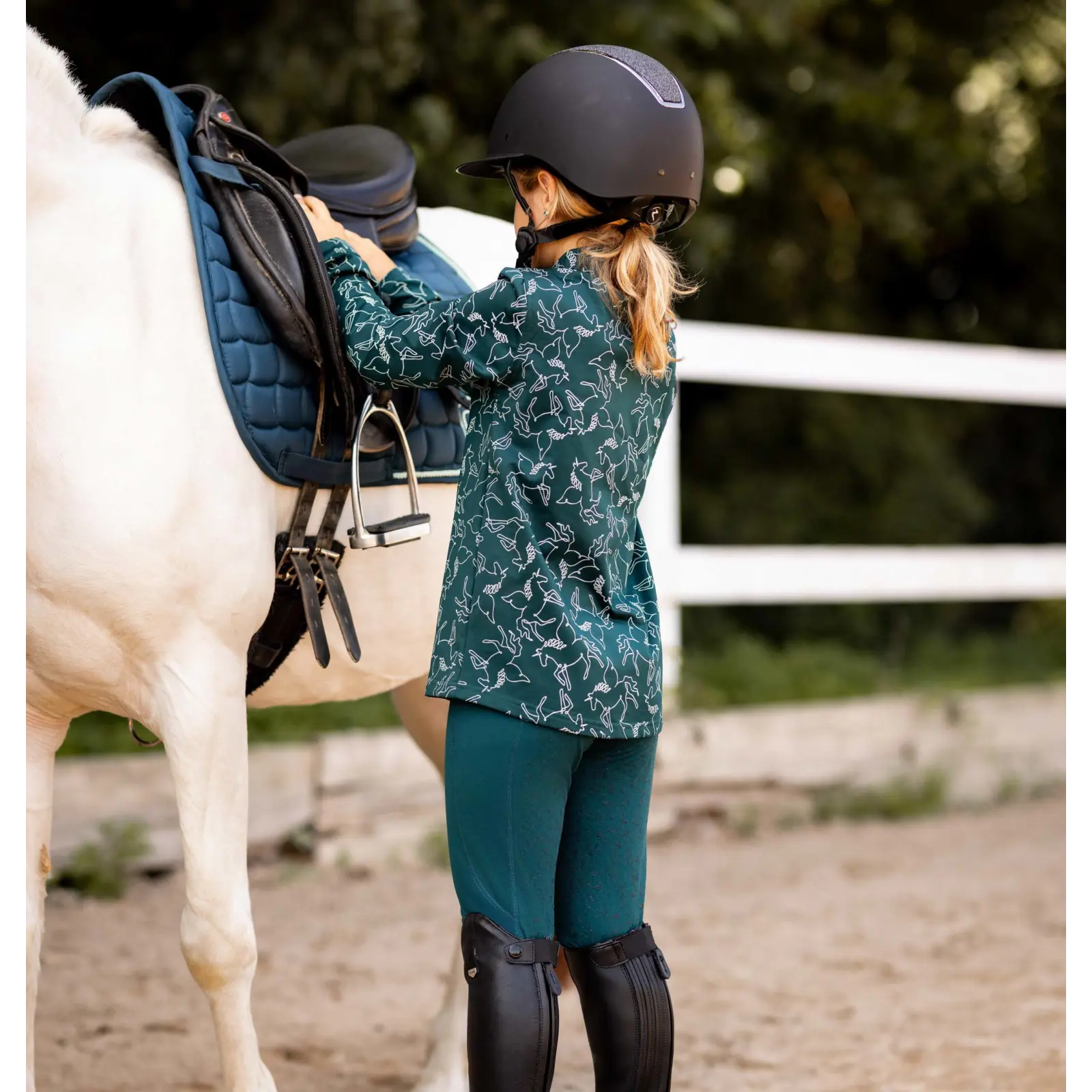 Horze Dea Kids Winter Thermo Full Seat Tights