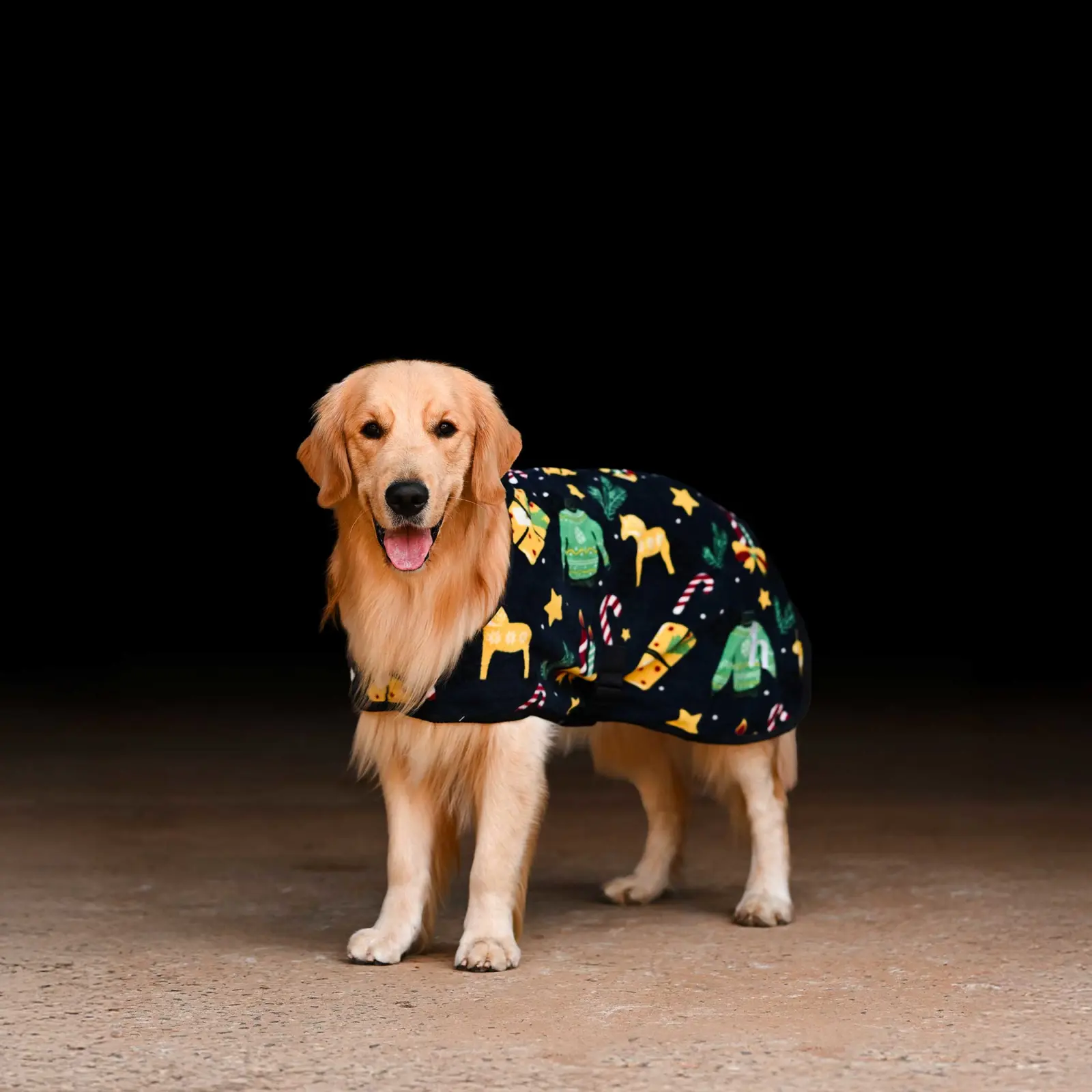 Horze Santa Dog Fleece Coat